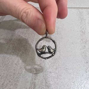 James Avery Sterling Silver .925 Love Birds
Pendant - Retired And Rare
